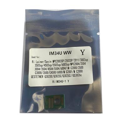 Chip Ricoh MP C2503/4503/5503/4504/5504/6003 (Y)