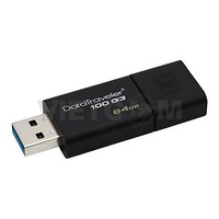 USB Kington 64GB, DataTraveler 100 G3 (DT100 G3) 64GB, USB 3.1