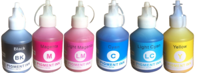 Mực Pigment UV 100lm for Epson T60/1390/230/290 (Cyan)