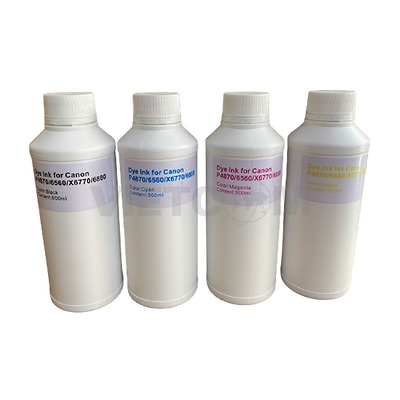 Mực Dye 500ml for Canon IP4870/6560/IX6770/6880/G1010/1020/2010/3010 (Magenta)