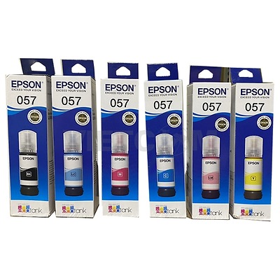 Mưc nước Epson 057 Epson EcoTank L8050/L18050 (C)