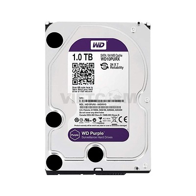 Ổ cứng HDD Western 1TB (màu tím)