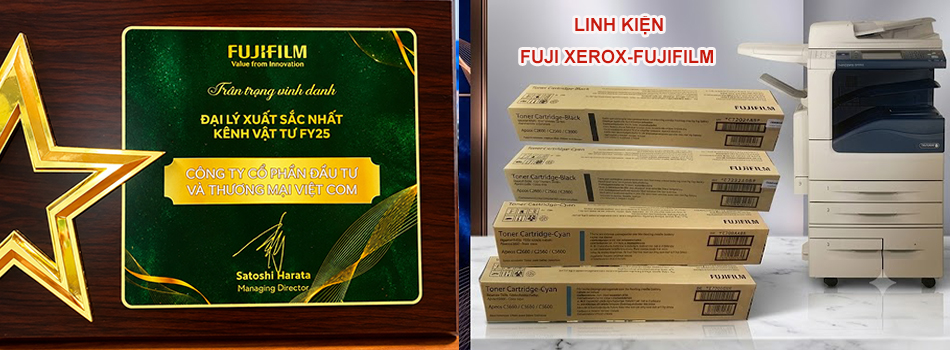 Việt Com là Đại lý xuất sắc của Fujifilm